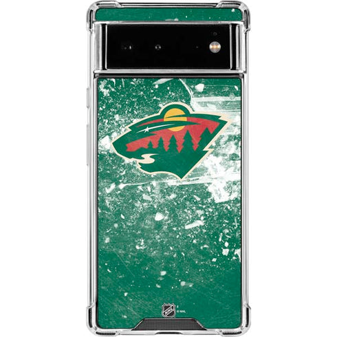 NHL Minnesota Wild Frozen Google Pixel 6 Clear Case
